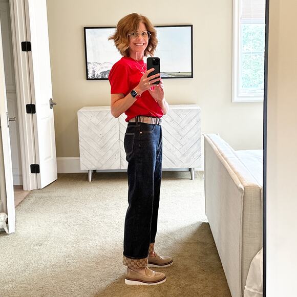 GUCCI Denim Pants with GG Supreme Canvas Cuff 24 - Picture 8 of 16